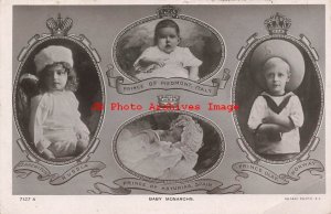Royalty, RPPC, Baby Monarchs,Czarewitch of Russia Prince Olaf Prince of Piedmont