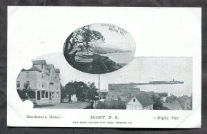 h2600 - Canada DIGBY NS 1910s Hotel & Pier Views