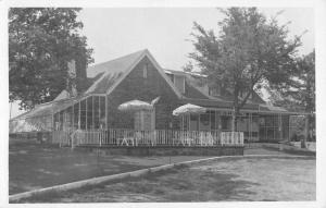 Fayetteville Arkansas Tearoom Exterior Real Photo Antique Postcard K80643