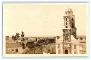 Early San Francisco DE Assis Trinidad Cuba Real Photo RPPC Postcard (G1)