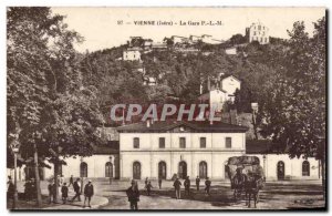 Vienna - The Station - Old Postcard