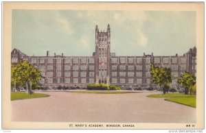 St Mary's Academy , WINDSOR , Ontario , Canada , 30-40s