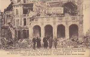 France Peronne L'Hotel de Ville L'Euvre des Boches