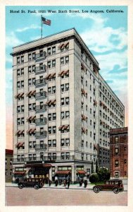 Los Angeles, California - The Hotel St. Paul on West Sixth Street - c1920