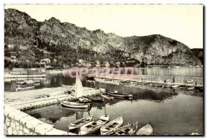 Modern Postcard Beaulieu Sur Mer L & # 39Entree Port Boat