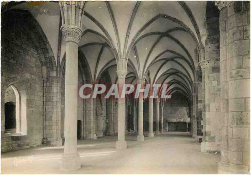 Modern Postcard Mont St Michel Abbey Room Breakfast