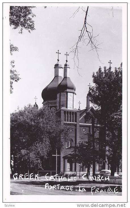 RP: Greek Catholic Church , Portage la Prairie , Manitoba , Canada , 1940s