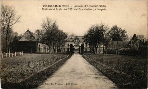 CPA Verberie - Chateau d'Aramont - Entree Principale (1032454)