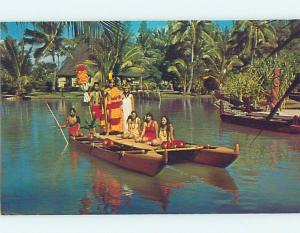 Pre-1980 Risque GIRLS ON CATAMARAN BOAT Laie In Koolauloa - Oahu HI hp8690