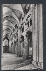 Co Durham Postcard - Durham Cathedral, Nave Looking West    RS20231