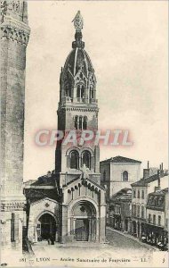 Old Postcard Lyon Old Shrine of Fourviere