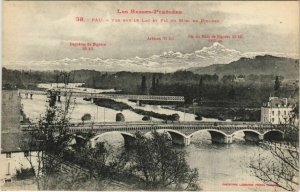 CPA PAU - Vue sur la Lac et PIC du MIDI-de-BIGORRE (126758)