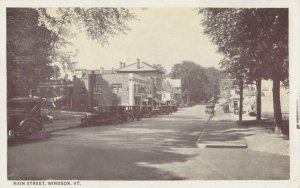 WINDSOR, Vermont, 1932; Main Street