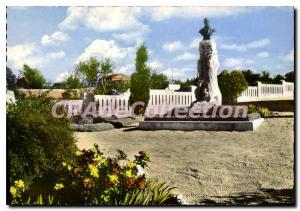 Postcard Modern BOLLENE Pasteur statue