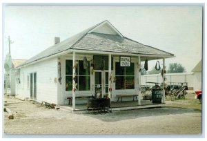 c1960 Midwest Old Settlers Treshers General Store Mt. Pleasant Iowa IA Postcard