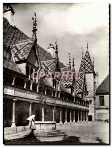 Postcard Modern Beaune Hotel Dieu Court & # 39honneur