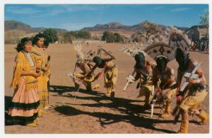 Apache Tribe Mountain Spirit Dance - Vintage Indian Unuse...