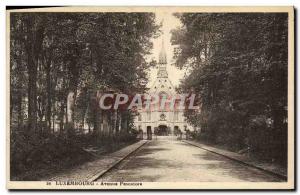 VINTAGE POSTCARD Luxembourg Pescatore Avenue