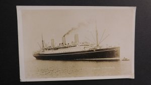 Mint Ship Postcard CPSS Empress of Australia RPPC