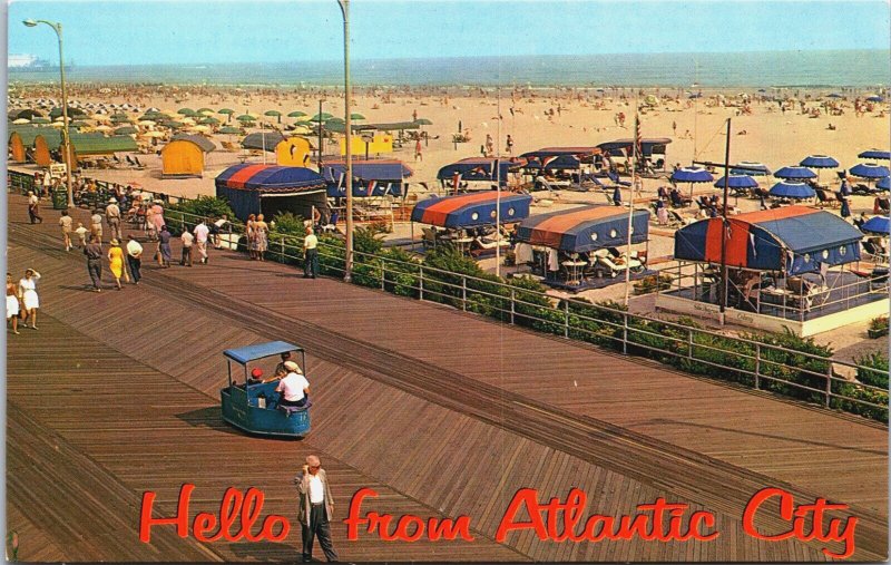 Atlantic City New Jersey Vintage Postcard C214