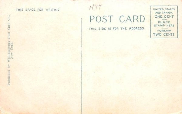 Bear Mountain Motel & Restaurant New York Postcard