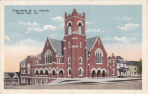 Church Whitefield Methodist Episcopal Church Sioux City Iowa