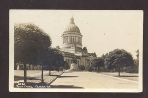 RPPC OLYMPIA WASHINGTON STATE CAPITOL BUILDING VINTAGE REAL PHOTO POSTCARD