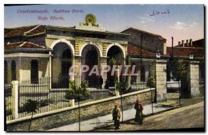 Postcard Old Constantinople Sublime Porte Turkey