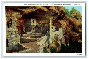 Balcony House Looking Northward Mesa Verde National Park Colorado CO Postcard