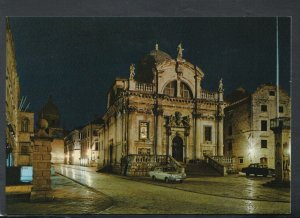 Croatia Postcard - Dubrovnik - The Church of St Vlaho 18th Century  T7750