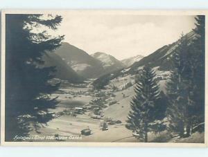 old rppc PANORAMIC VIEW OF TOWN Holzgau - Tyrol - Tirol Austria HM2053