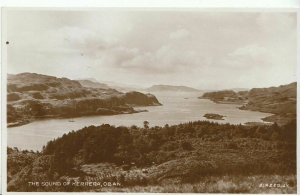 Scotland Postcard - The Sound of Kerrera - Oban - Real Photograph  ZZ1500