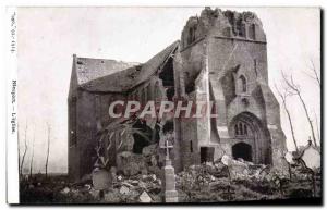 Old Postcard Nieuport L & # 39Eglise Army