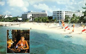 Nassau Beach Hotel Nassau in the Bahamas Postal used unknown 