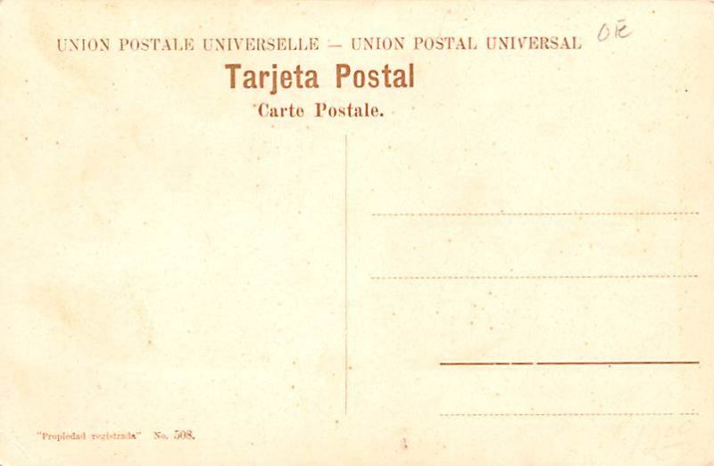 Aduana Fronteriza Ciudad Juarez Mexico Tarjeta Postal Unused 