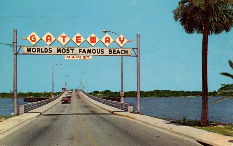 FL - Daytona Beach. Gateway, Bridge across Halifax River