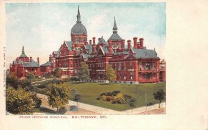 JOHNS HOPKINS HOSPITAL BALTIMORE MARYLAND POSTCARD (c. 1905)