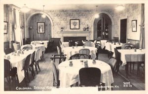 Bardstown Kentucky Old Talbott Tavern Colonial Dining Room Real Photo PC AA21822