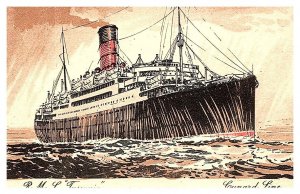 R.M.S. Tuscania , Cunard Line