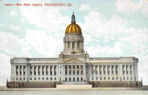 State Capitol Frankfort Kentucky 1910c postcard