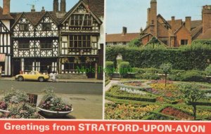 Warwickshire Postcard - Greetings From Stratford-Upon-Avon SW2655