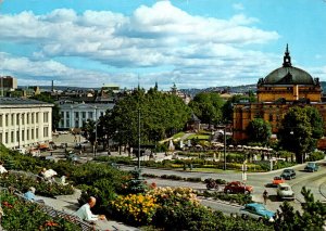 Norway Oslo View Of The University and The National Theatre 1970