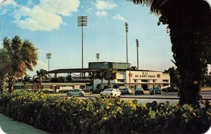 AL LANG FIELD St. Petersburg Cardinals Florida NY Mets Baseball Vintage Postcard