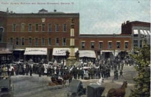 Public Square, Soldiers and Sailors Monument - Geneva, Ohio