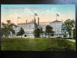 Vintage Postcard 1907-1915 Home of Shredded Wheat Niagara Falls New York