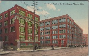 Postcard Goodrich Rubber Co Blogs Akron Ohio OH