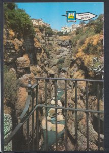 Spain Postcard - Ronda - The Tajo From Old Bridge    T6473
