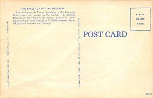 Indiannapolis Motor Speed way , Indiana, USA Auto Race Car, Racing Unused 