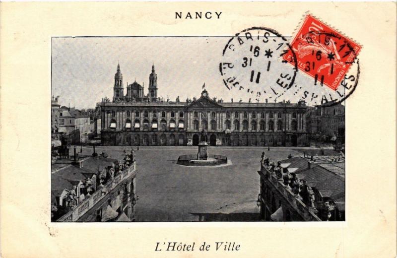 CPA NANCY - L'Hotel de Ville (484043)