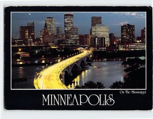 Postcard On The Mississippi, Minneapolis, Minnesota